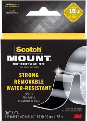 Scotch-Mount Multipurpose Gel Tape
