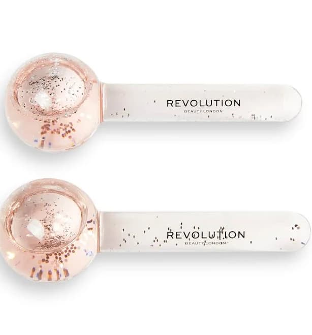 Revolution Skincare Pink Glitter Ice Globes
