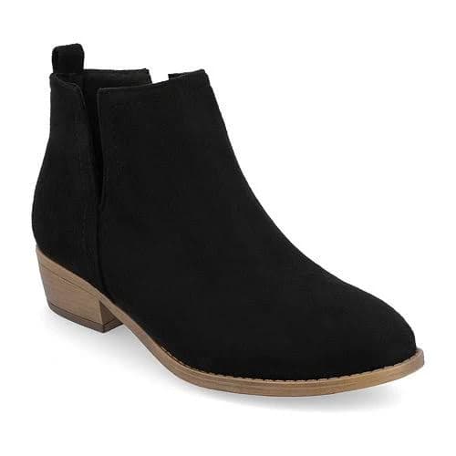Journee Women's Collection Rimi Block Heel Booties