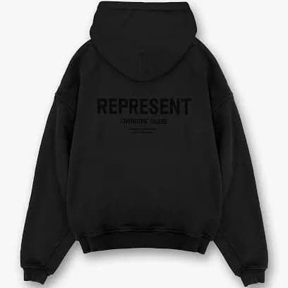 Represent Owners Club Flocked Hoodie