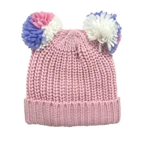 Grand Sierra Toddler Acrylic Knit Pom-Pom Cuff Hat