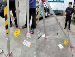 Amazon.com: Lifting Tripod Confined Space Rescue Tripod 1200LBS Winch, 7 Ft Legs Lifting Tripod Kit with Fall Protection, Manhole Wellhead Tripods Hoist with Tools : Tools & Home Improvement