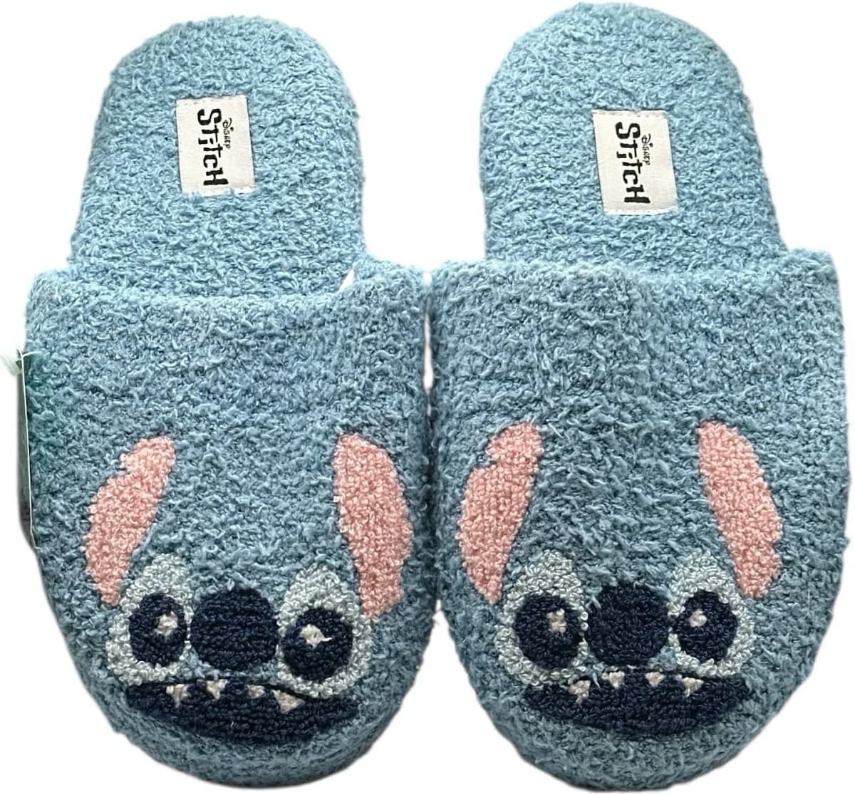 Disney Lilo & Stitch Embroidered Plush Slide Slippers