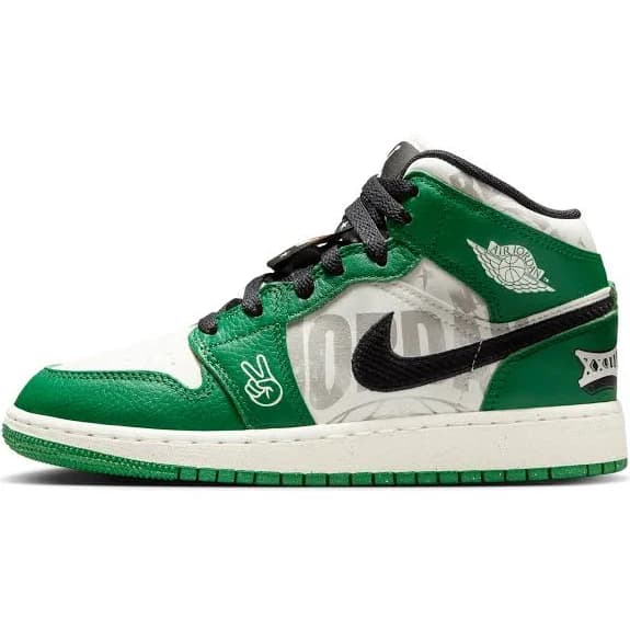 Air Jordan 1 Mid SE Big Kids' Shoes