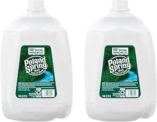 Polаnd Spring 100% Natural Spring Water, Drinking Water, 1 Gallon (2 pack)