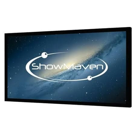 Showmaven Fixed Wall Mount Projector Screen