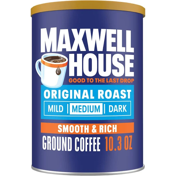 Original Roast Ground Coffee, 10.3 Oz Canister