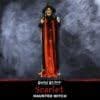 Haunted Hill Farm 72" Animated Standing Light up Witch