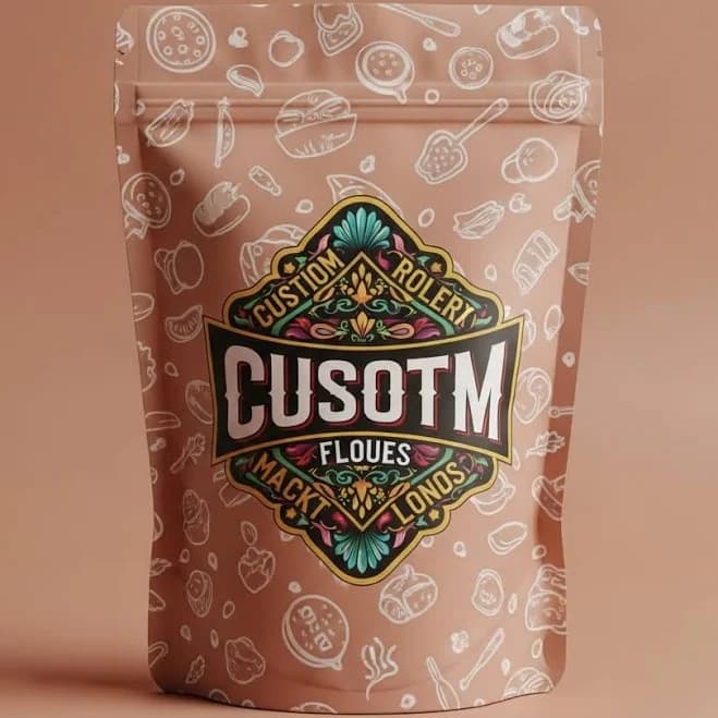 Custom Printed Food Packaging Bags with Logo