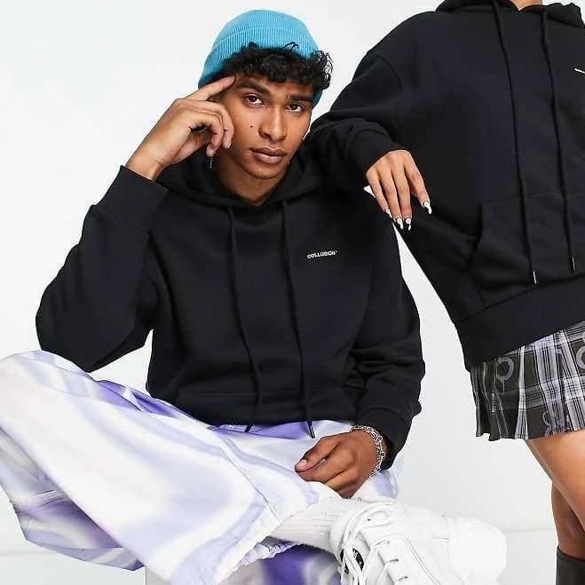 Collusion Unisex Logo Hoodie
