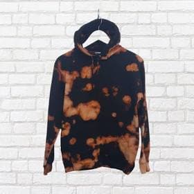 Bleach Dye Unisex Hoodie