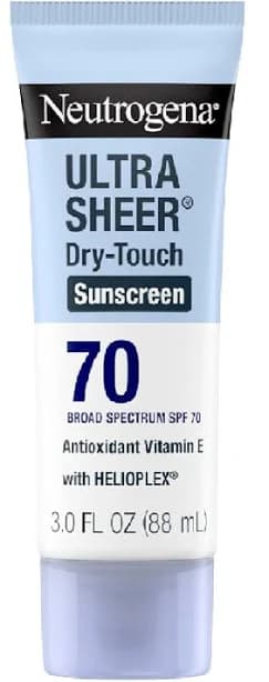 Neutrogena Ultra Sheer Dry-touch Water Resistant And Non-greasy