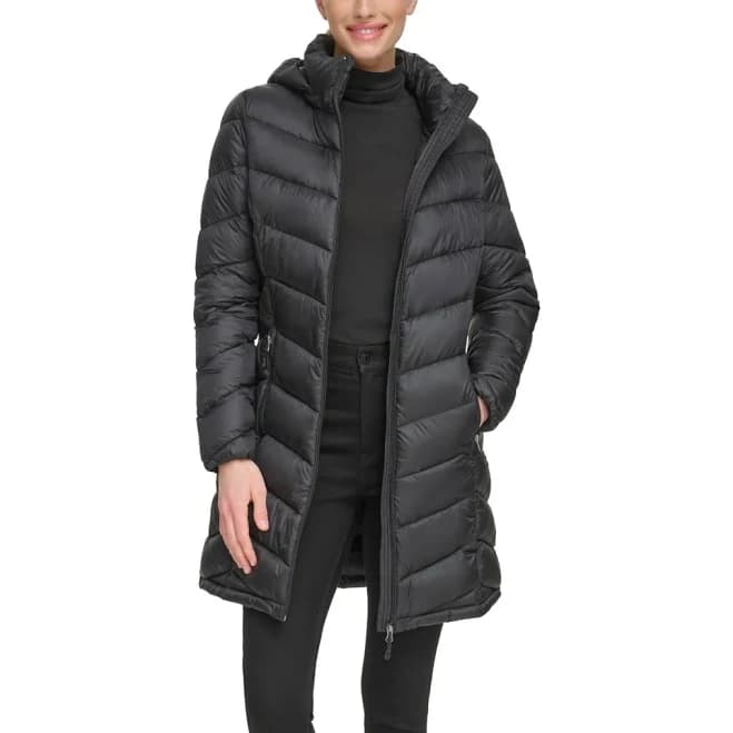 Charter Club Women's Packable Hooded Puffer Coat