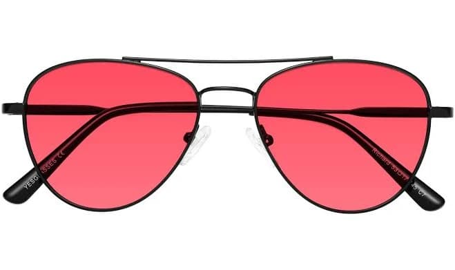 Richard Aviator Lightweight Metal Sunglasses