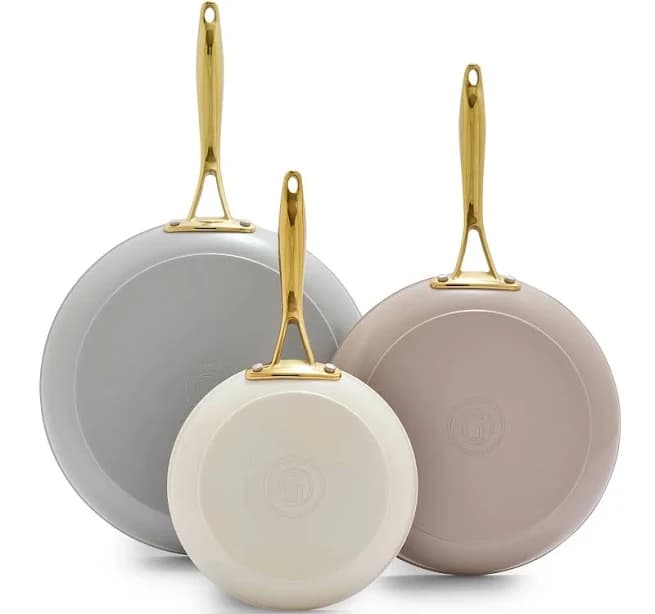 GreenPan Hamptons 3-Piece Nonstick Skillet Set