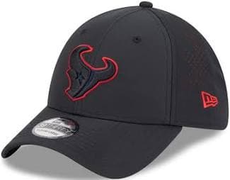 New Era Men's Houston Texans Night 39THIRTY Stretch Fit Hat