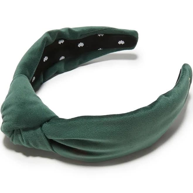 Lele Sadoughi Velvet Knotted Headband