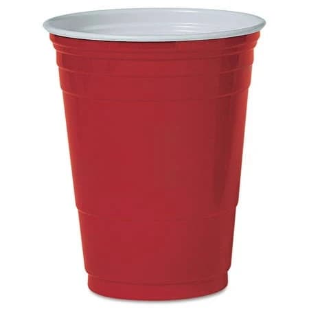 Solo 16 oz Plastic Cold Party Cups