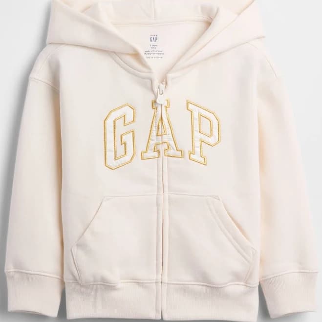 Toddler & Vintagesoft Zip Hoodie by Gap