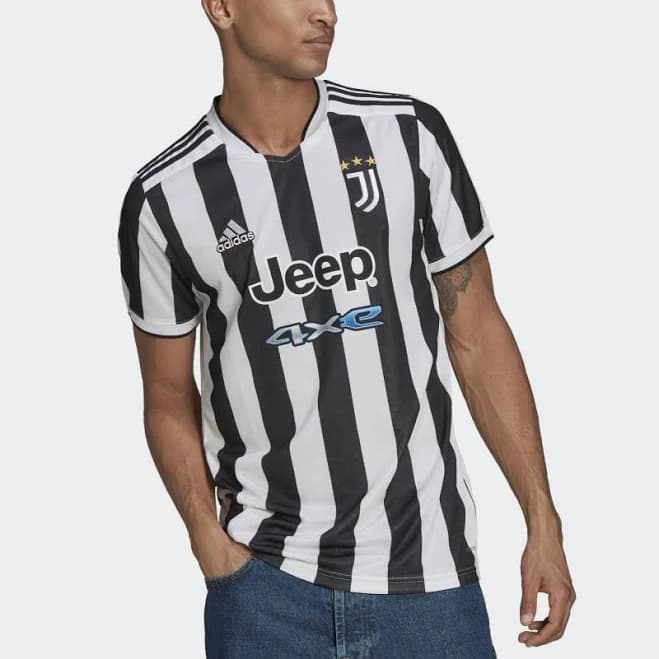 adidas Juventus 21/22 Home Jersey Men's