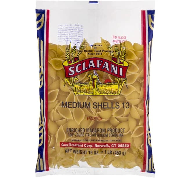 Sclafani Medium Pasta Shells
