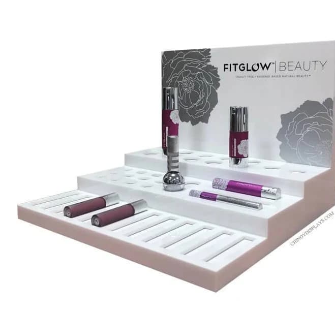 Chinov Display Custom Acrylic Display Skincare Lipsticks Point of Purchase Stand