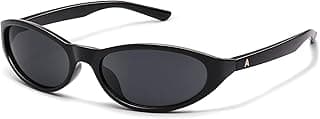 Retro Y2K Wrap Around UV400 Oval Sunglasses for Women Men Small Sporty Shades Rave Sunglasses AP3741