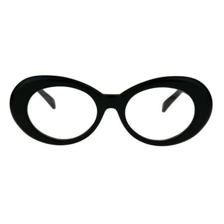 SA106 Women's Oval Round Retro Vintage 20s Mod Eye Glasses
