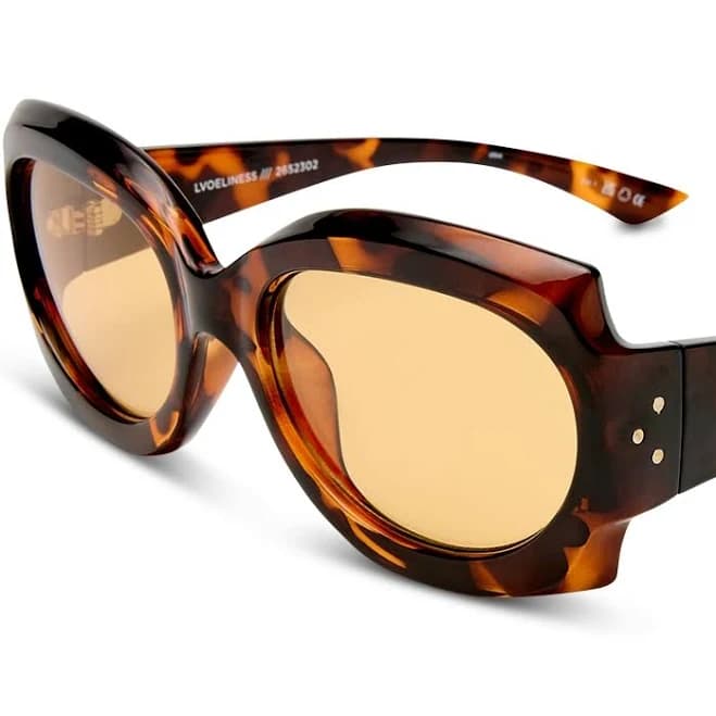 Le Specs Loveliness Square Sunglasses