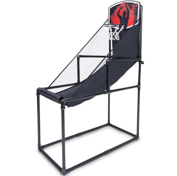 GoSports 2 in 1 Basketball & Football Toss Arcade Game