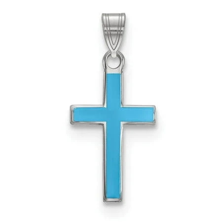 Modern Minimalist Cross Pendant Necklace