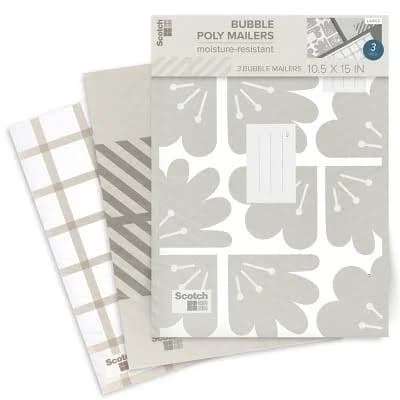 Scotch Poly Bubble Padded Mailer