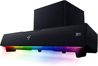 Leviathan V2: Multi-Driver PC Gaming Soundbar with Subwoofer - THX Spatial Audio - Compact Design - Chroma RGB - Bluetooth 5.2 - for Desktop/Laptop, Smartphones, Tablets & Nintendo Switch