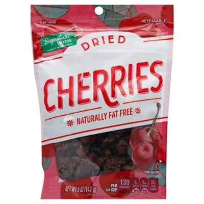 Signature Farms Cherries Dried 5 Ounces
