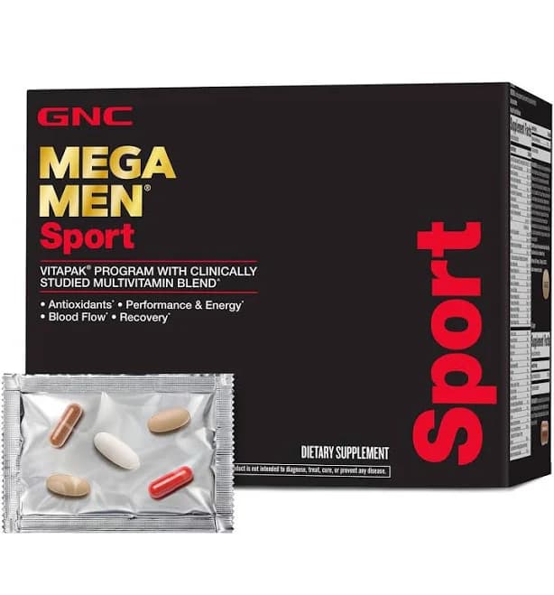 GNC Mega Men Sport Vitapak Program Healthy