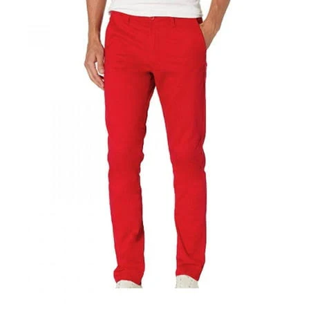 Guzom Mens Dress Pants Button Casual Straight Leg Relaxed Fit Stretch Pants for Mens