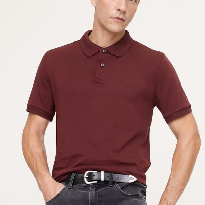 Banana Republic Men's Luxury-Touch Polo Shirt