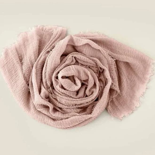 Ayesha's Collection Crinkle Cotton Scarf