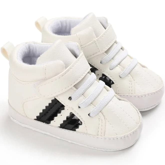 Baby Infant Newborn Classic Canvas Baby Shoes Boy Girl Soft Sole Size