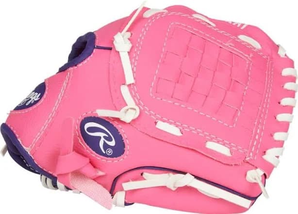 Rawlings Pink Tee Ball Bat, Glove and Helmet Bundle, Size: One size