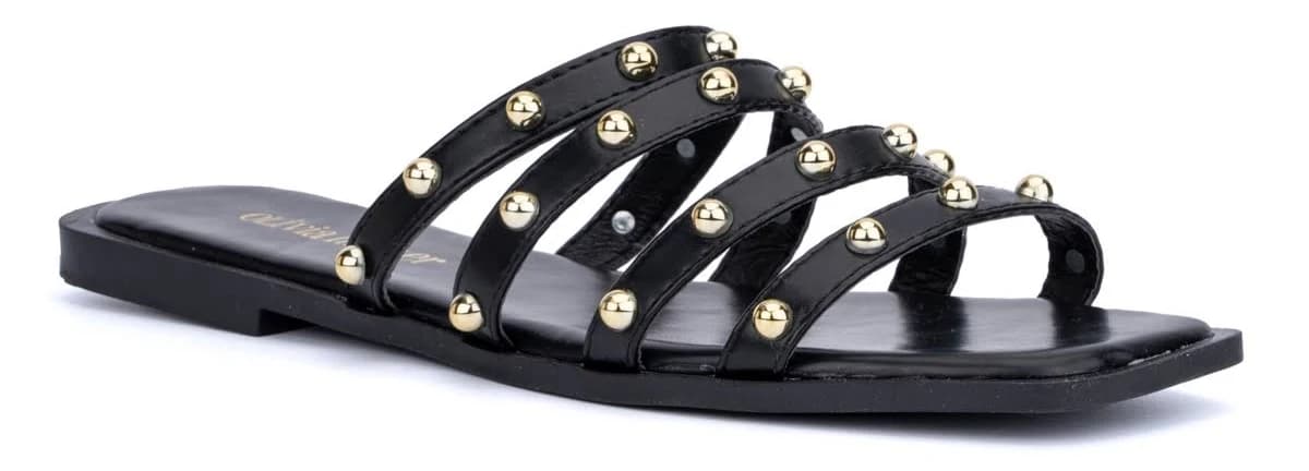 Olivia Miller Women's Heidi Stud Sandals