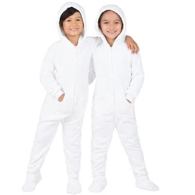 Footed Pajamas Toddler Hoodie Fleece One Piece