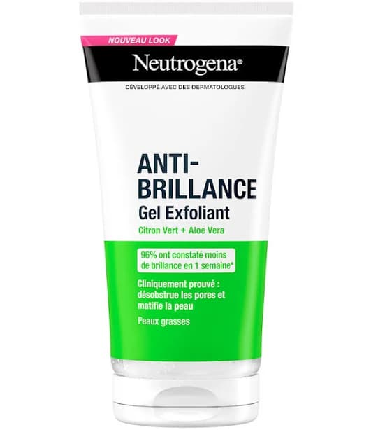 Neutrogena Anti- brilliance Lime Exfoliating Gel