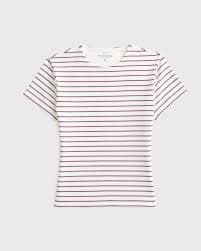 Women's Double-Lined Baby Tee | Women's Tops | Abercrombie.com