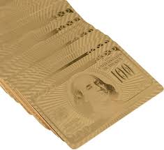 Amazon.com: VGEBY1 Poker Cards, Luxury Fake Gold Plating Poker Playing Cards with Box for Table Game (Euro) : Toys & Games