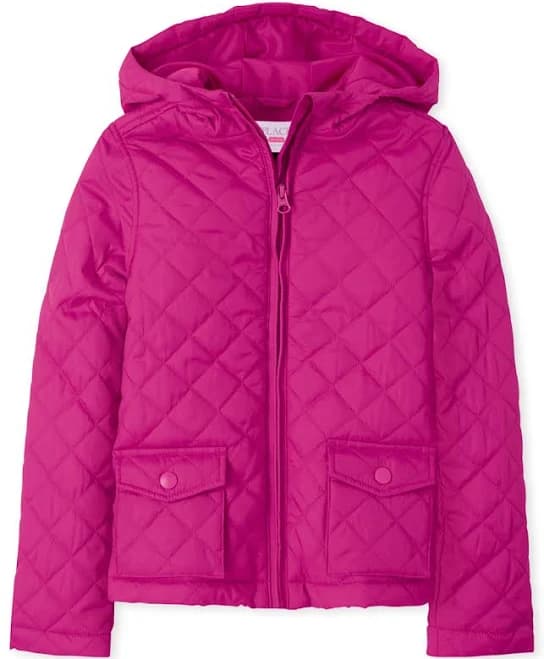 The Children's Place Girls' Quilted Puffer Jacket