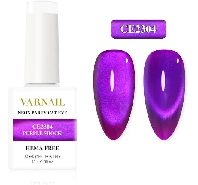 Shop Varnail Hema Free Cat Eye Magnetic Gel Nail Polish