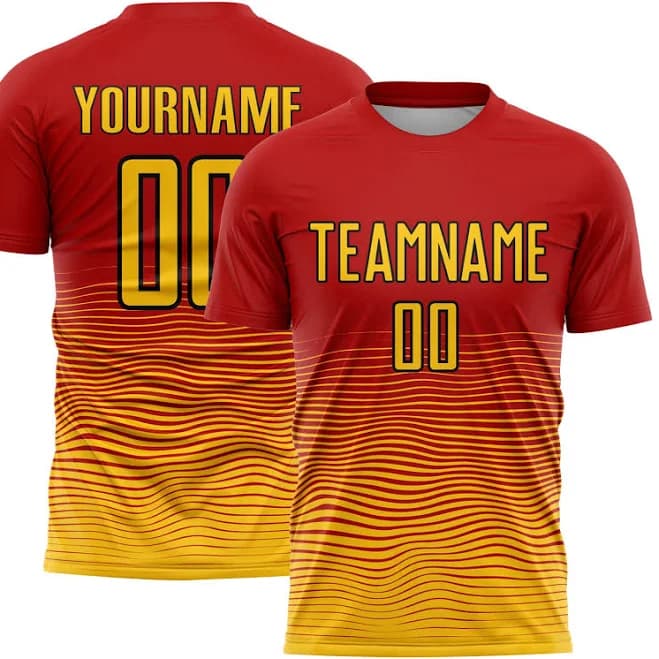Custom Men's Sublimation Soccer Jersey