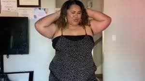 Plus Size Women Black Polka Dot Jumpsuit | Curvesoul