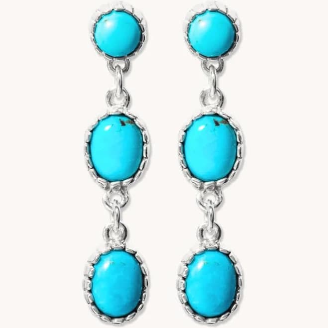 T.Skies Radiante Turquoise Drop Earrings
